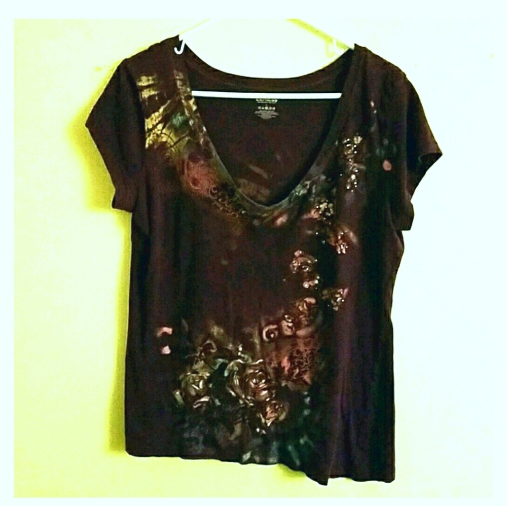 EXPRESS FLORAL SHIRT